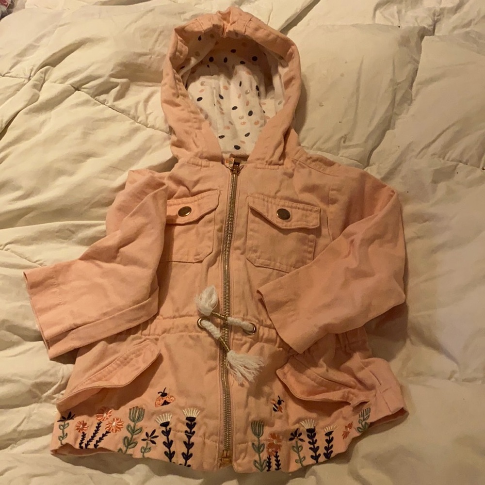 12-18 Mth. Denim jacket with hood